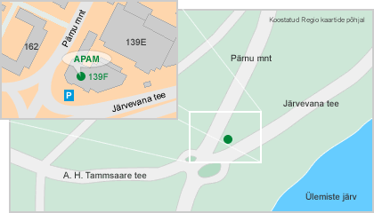 APAM Hambaravi asukoha kaart